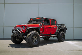 compare product DV8 Offroad 07-23 Jeep Gladiator/Wrangler JT/JK/JL Hinge Mounted Step