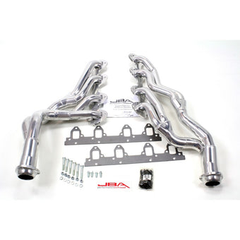 compare product JBA 67-70 Ford Mustang 390-428 FE 1-3/4in-2-1/2in Primary Silver Ctd Tri Y Header