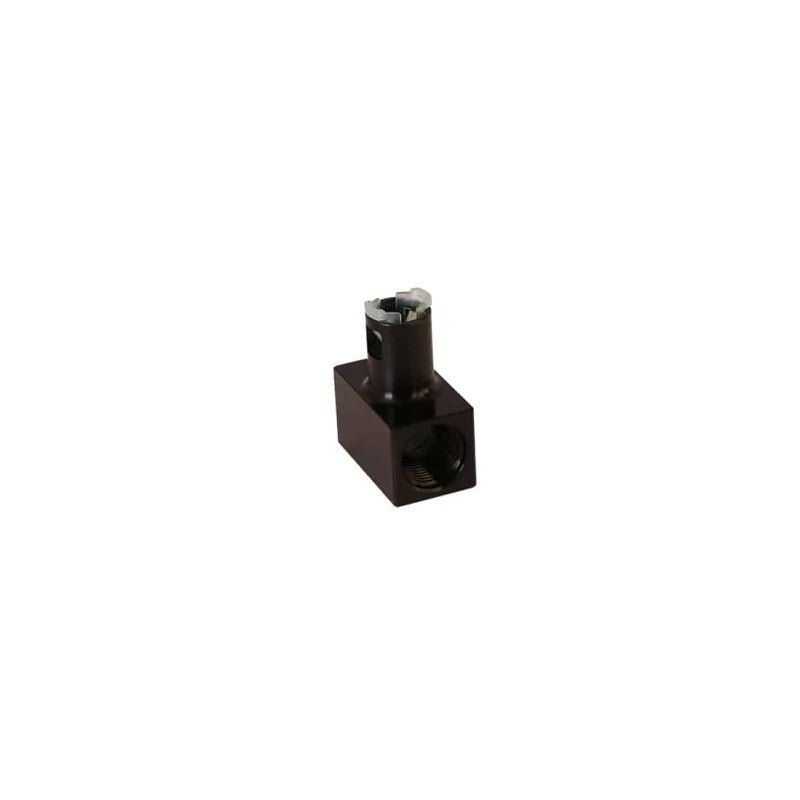 Aeromotive Fitting - Tee - 2x AN - 08 Port - 5/16 Quick Connect - My Store