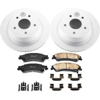 compare product Power Stop 98-05 Chevrolet Blazer Rear Z17 Evolution Geomet Coated Brake Kit
