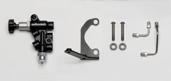 compare product Wilwood Tandem Master Cylinder Mounting Bracket L/H Kit w/ Prop Valve