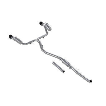 compare product MBRP 22-24 Honda Civic SI 1.5L T304 SS 3in Cat-Back Exhaust 2.5in Dual Split Rear w/ CF Tips