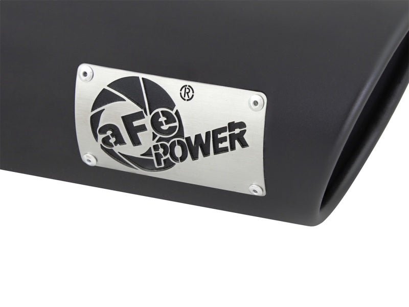 aFe MACHForce XP 3in Inlet x 4in Outlet x 9in Length Clamp - On Black Tip - My Store
