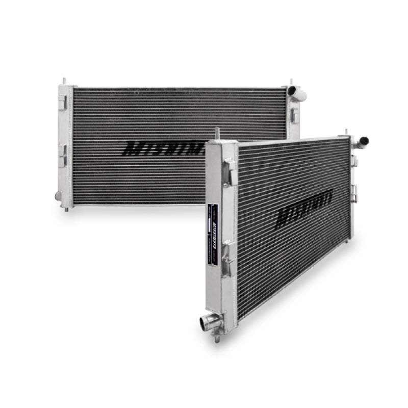 Mishimoto 08+ Mitsubishi Lancer Evo X / 08+ Lancer Ralliart Manual X - LINE (Thicker Core) Aluminum Ra - My Store