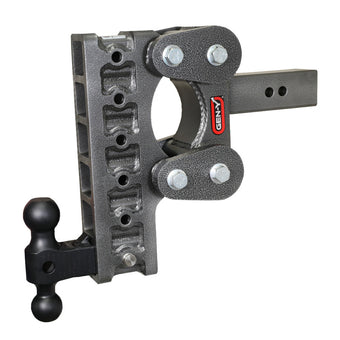 compare product Gen-Y The Boss Torsion-Flex 2.5in Shank 10in Drop 1.7K TW 16K Hitch w/GH-051 Dual-Ball