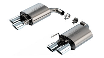 compare product Borla 2024 Ford Mustang GT 5.0L V8 w/ Active Exhaust S-Type Axle-Back Exhaust System