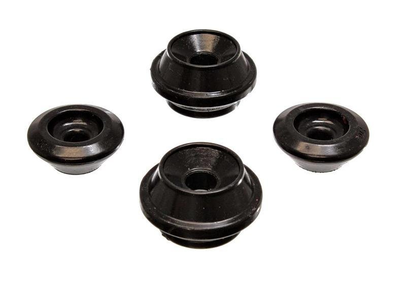 Energy Suspension 83 - 04 Ford Mustang SVO Black McPherson Strut Tower Bushing Set - My Store