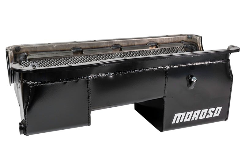 Moroso Ford 429 - 460 (w/Rear Sump) Wet Sump 7qt 9in Steel Oil Pan - My Store