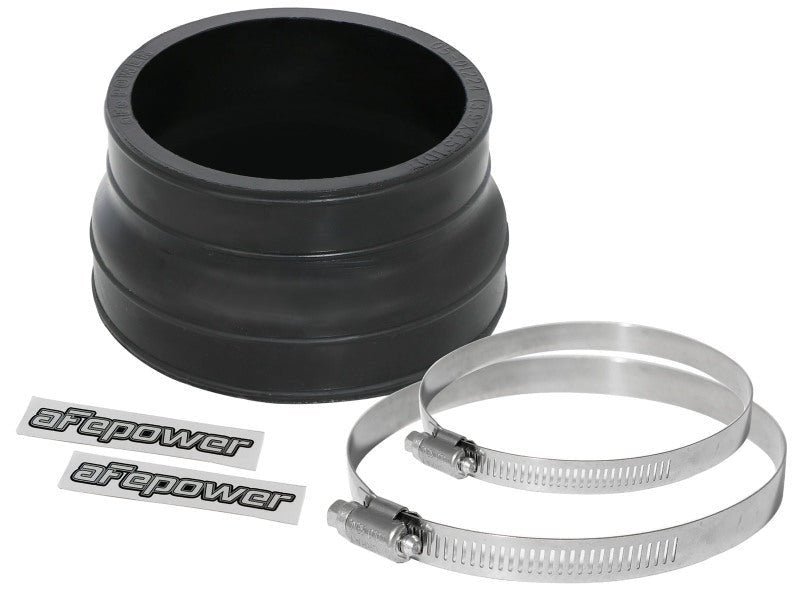 aFe Magnum FORCE Intake Coupling Kit (3 - 7/8 IN ID to 3 - 1/2 IN ID x 2 - 1/4 IN L) Straight Black - My Store