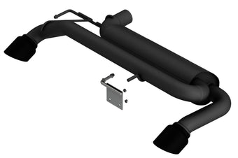 compare product Borla 21-22 Ford Bronco 2.3L 4WD Touring Axle Back Exhaust w/ Black Coated Tips