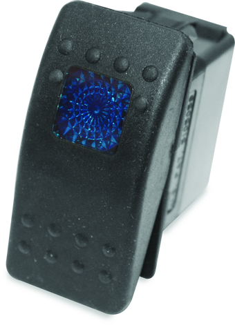 compare product DragonFire Racing Lighted Switch On/Off Rocker Switch Blue Lite