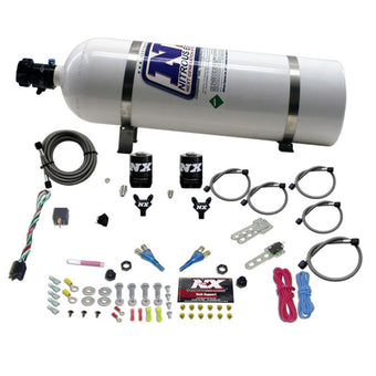 compare product Nitrous Express 08-10 Dodge Viper EFI Dual Nozzle (100-300HP) w/15lb Bottle