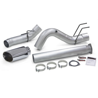 compare product Banks Power 2017 Ford 6.7L 5in Monster Exhaust System - Single Exhaust w/ Chrome Tip