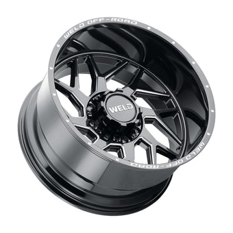 compare product Weld Off-Road W117 22X12 Fulcrum 8X170 ET-44 BS4.75 Gloss Black MIL 125.1