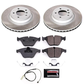 compare product Power Stop 11-13 BMW 335is Front Semi-Coated Rotor Kit