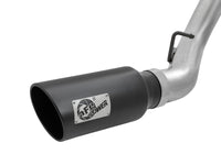 aFe LARGE Bore HD 4in Dual DPF - Back SS Exhaust w/Black Tip 16 - 17 GM Diesel Truck V8 - 6.6L (td) LML - My Store