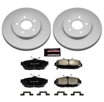 compare product Power Stop 2012 Ford Mustang Rear Z17 Evolution Geomet Coated Brake Kit