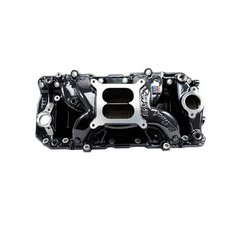 compare product Edelbrock RPM Air-Gap Intake Manifold for Big-Block Chevy Oval Port - Black Plasma Finish