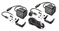 Hella Universal Black Magic 3.2in L.E.D. Cube Kit - Spot Beam - My Store