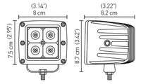 Hella HVF Cube 4 LED Off Road Kit - My Store