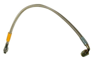compare product Wilwood Flexline Brake Line 18in OAL -3AN to -3AN Female 90 Degree