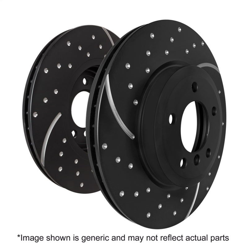 EBC 2016+ Volvo XC60 GD Sport Slotted and Dimpled Front Rotors - My Store