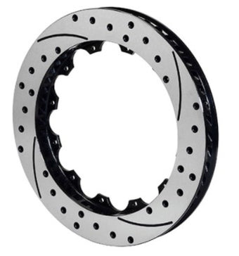 compare product Wilwood Rotor-SRP48 SPC-37-RH-BLK-Drill 12.88 x 1.10 - 12 on 8.75in