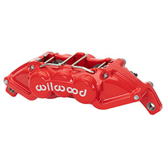 compare product Wilwood Universal UTV4 Caliper 1.12/1.12in Pistons 25in Rotor - Red