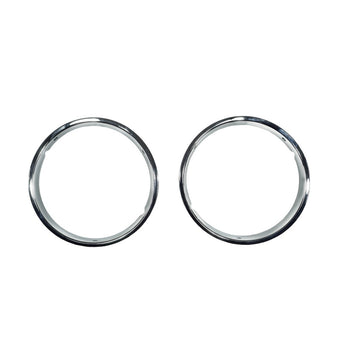 compare product Omix Headlight Bezels Chrome 97-06 Jeep Wrangler