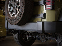 aFe Vulcan Series 2.5in 304 SS Axle - Back Exhaust Black 07 - 18 Jeep Wrangler (JK) V6 - 3.6/3.8L - My Store