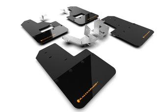 compare product Rally Armor 21-25 Ford Bronco (Plstc Bmpr + RB - NO Rptr/Sprt) Blk Mud Flap w/Cy Orange Logo