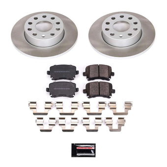 compare product Power Stop 06-09 Volkswagen Rabbit Rear Semi-Coated Rotor Kit