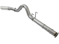 aFe LARGE BORE HD 5in 409 - SS DPF - Back Exhaust w/Polished Tip 2017 Ford Diesel Trucks V8 6.7L (td) - My Store
