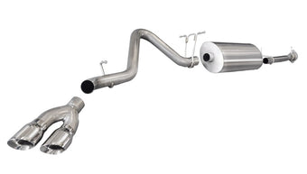 compare product Corsa 2011-2013 Chevrolet Silverado Ext. Cab/Std. Bed 2500 6.0L V8 Polished Sport Cat-Back Exhaust