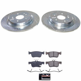 compare product Power Stop 19-24 Acura RDX Rear Z23 Evolution Brake Kit