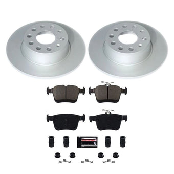 compare product Power Stop 2019 Volkswagen Jetta Rear Z17 Evolution Geomet Coated Brake Kit