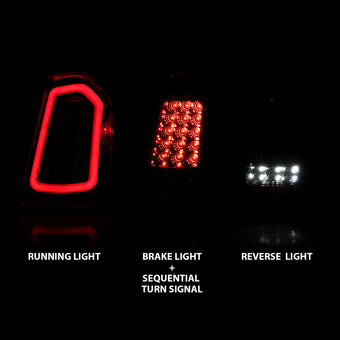 compare product ANZO 11-14 Chrysler 300 LED Taillights Chrome w/ Sequential