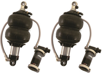 compare product Ridetech TQ Series ShockWaves 3.2in Travel 6.5in dia Double Convoluted .625in/.625in Bearing