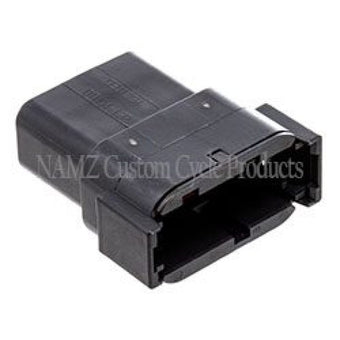 compare product NAMZ Deutsch DTM 12-Position Receptacle w/12 Stamped Terminals & Wedgelock - Black (HD 74109-98BK)