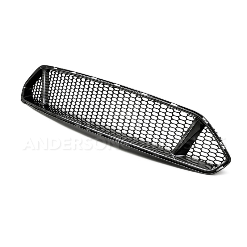 Anderson Composites 2018 Ford Mustang Type - GT Carbon Fiber Upper Grille - My Store