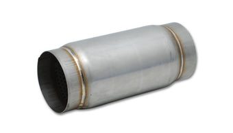 compare product Vibrant SS Race Muffler 4in inlet/outlet x 5in long
