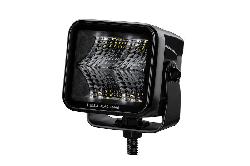 Hella Universal Black Magic 2.7in L.E.D. Cube Kit - Flood Beam - My Store