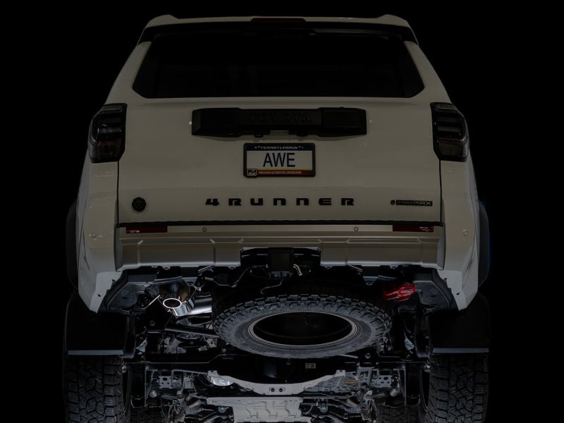 AWE Tuning 2024+ Toyota Land Cruiser / 2025+ Toyota 4Runner 0FG Cat - Back Exhaust w/ BashGuard - My Store