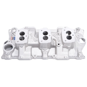compare product Edelbrock Manifold Vintage Series C357B 3X2