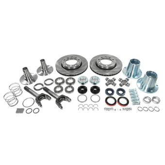 compare product Yukon Gear Spin Free Locking Hub Conversion Kit For 07-18 Jeep Wrangler JK 5 x 5.5in Bolt Pattern