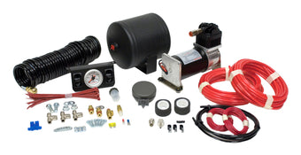 compare product Firestone Air-Rite Air Command II Heavy Duty Air Compressor Kit w/Dual Pneumatic Gauge (WR17602168)