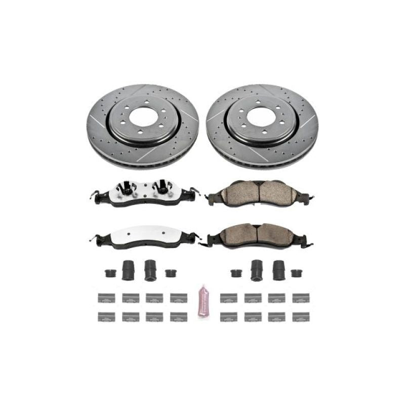 Power Stop 07 - 09 Ford Expedition Front Z36 Truck & Tow Brake Kit - My Store
