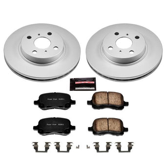 compare product Power Stop 98-02 Chevrolet Prizm Front Z17 Evolution Geomet Coated Brake Kit