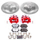 Power Stop 05 - 09 Audi A4 Rear Z26 Street Warrior Brake Kit w/Calipers - My Store