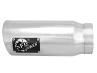 aFe MACH Force - Xp Universal Exhaust Tip 4 IN Inlet x 5 IN Outlet x 12 IN L - My Store